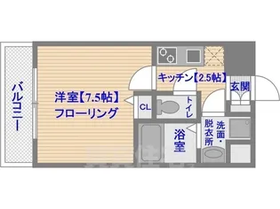 ラフォーレ赤坂アネックス【5階】の間取り