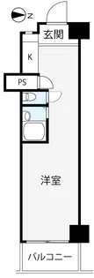 三田桜台第三コーポソレイユ桜台【8階】の間取り