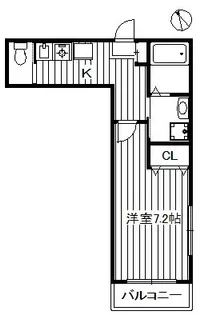 フェリーチェ氷川台【3階】の間取り