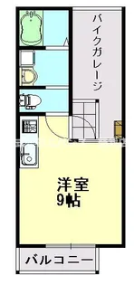 ガレージハウス葛城【1階】の間取り