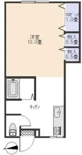 水沼荘【2階】の間取り