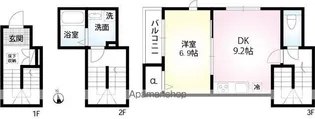 Sol brillante【3階】の間取り