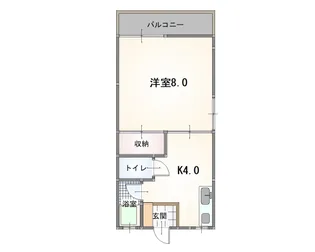 グリーンハウス【1階】の間取り