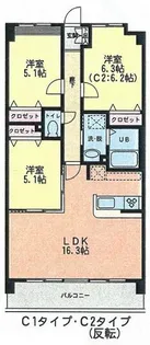 GOLDEN LEO【1階】の間取り