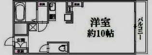 鷹野橋マンション【3階】の間取り