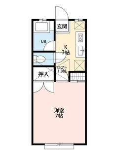 メープルハウス【2階】の間取り