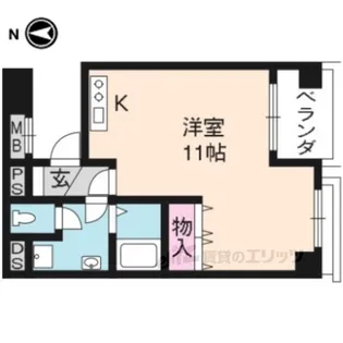 京都友禅文化会館【5階】の間取り