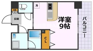 グランテラス熱田【2階】の間取り