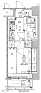 セジョリ虎ノ門【3階】の間取り