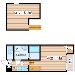 エルファード長町【2階】の間取り
