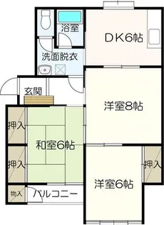 コーポくどうPart1【2階】の間取り