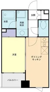 ハーモニーマンション根岸【5階】の間取り