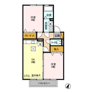 Royal Park HIMEKO D・E・F・G・H【1階】の間取り
