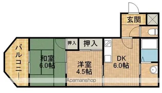 ハイムMK【2階】の間取り