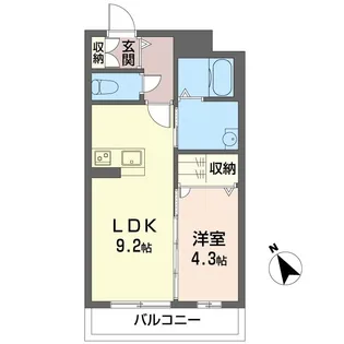 PrimeStageI【1階】の間取り