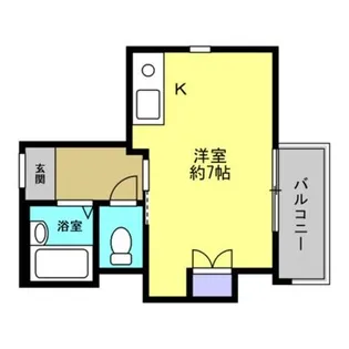 ロジュマン板橋若木I【2階】の間取り