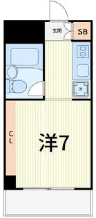 エルスタンザ亀有【5階】の間取り