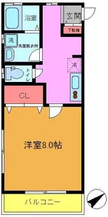 Casa K Ichikawa【2階】の間取り