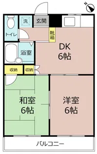 ベルデュール葉山【1階】の間取り