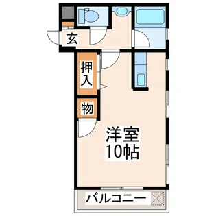 第2大森ビル【4階】の間取り