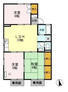 3LDKの間取り画像