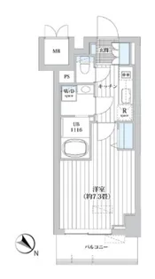 オーパスホームズ南行徳【7階】の間取り