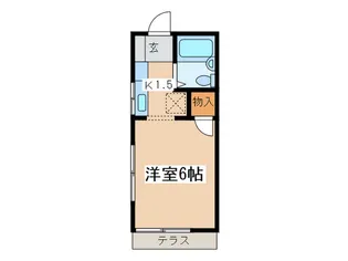 ハウジング飯島【1階】の間取り