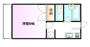 山内ハイツ【1階】の間取り