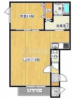 クレセルV(クレセル5)【3階】の間取り