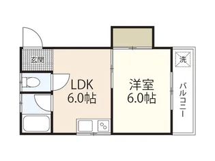 武田ビル【3階】の間取り