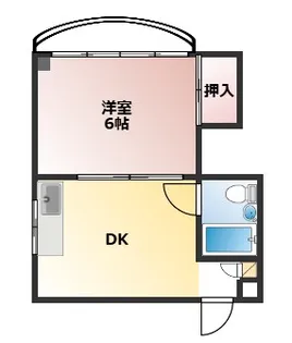 ル・ル・ベル【4階】の間取り
