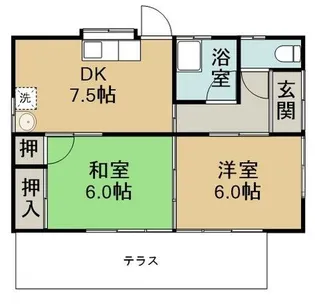 茨城県龍ヶ崎市水門【一戸建】の間取り