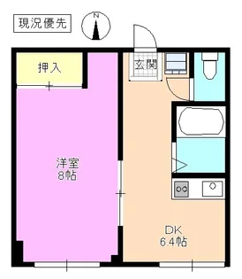 カーサフォレスタ【2階】の間取り