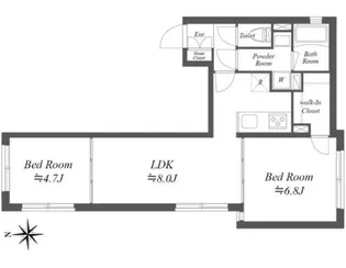 FARE目白【1階】の間取り