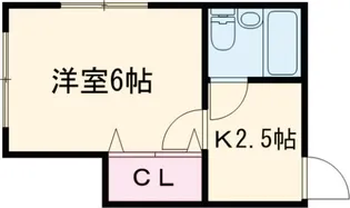 リトルロックII【2階】の間取り