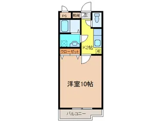 ラフィーナサイト2【2階】の間取り