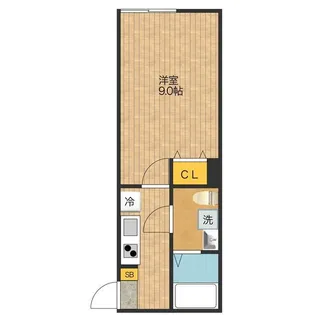 アドヴァンスTT1号館【3階】の間取り