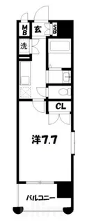 ベラジオ四条大宮【11階】の間取り