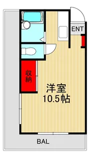メゾンシルエラ【3階】の間取り