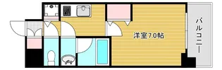 大阪府東大阪市中野南【マンション】の間取り