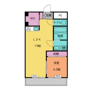 50PLUS日永【3階】の間取り