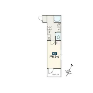 MELDIA小田急相模原II【1階】の間取り