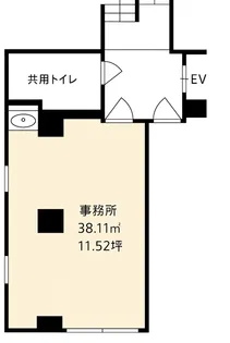 第2村嶋ビル【4階】の間取り