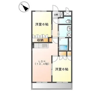埼玉県さいたま市見沼区丸ヶ崎町【マンション】の間取り