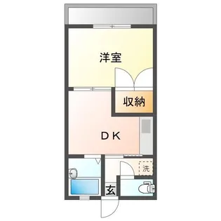 ル・シエルブルー【2階】の間取り