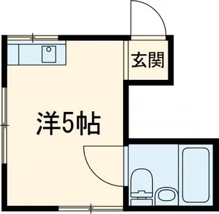 コーポタツミ【1階】の間取り