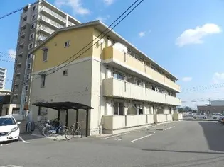 ミッドレジデンス A棟【2階】の外観