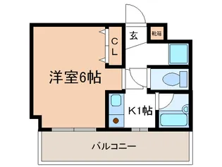 カントリ-青葉ハイツ【3階】の間取り