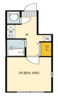 Hillock Stone Funabori【1階】の間取り
