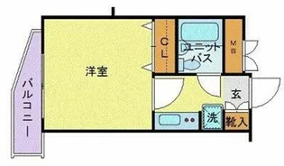 サンテミリオン品川西【2階】の間取り